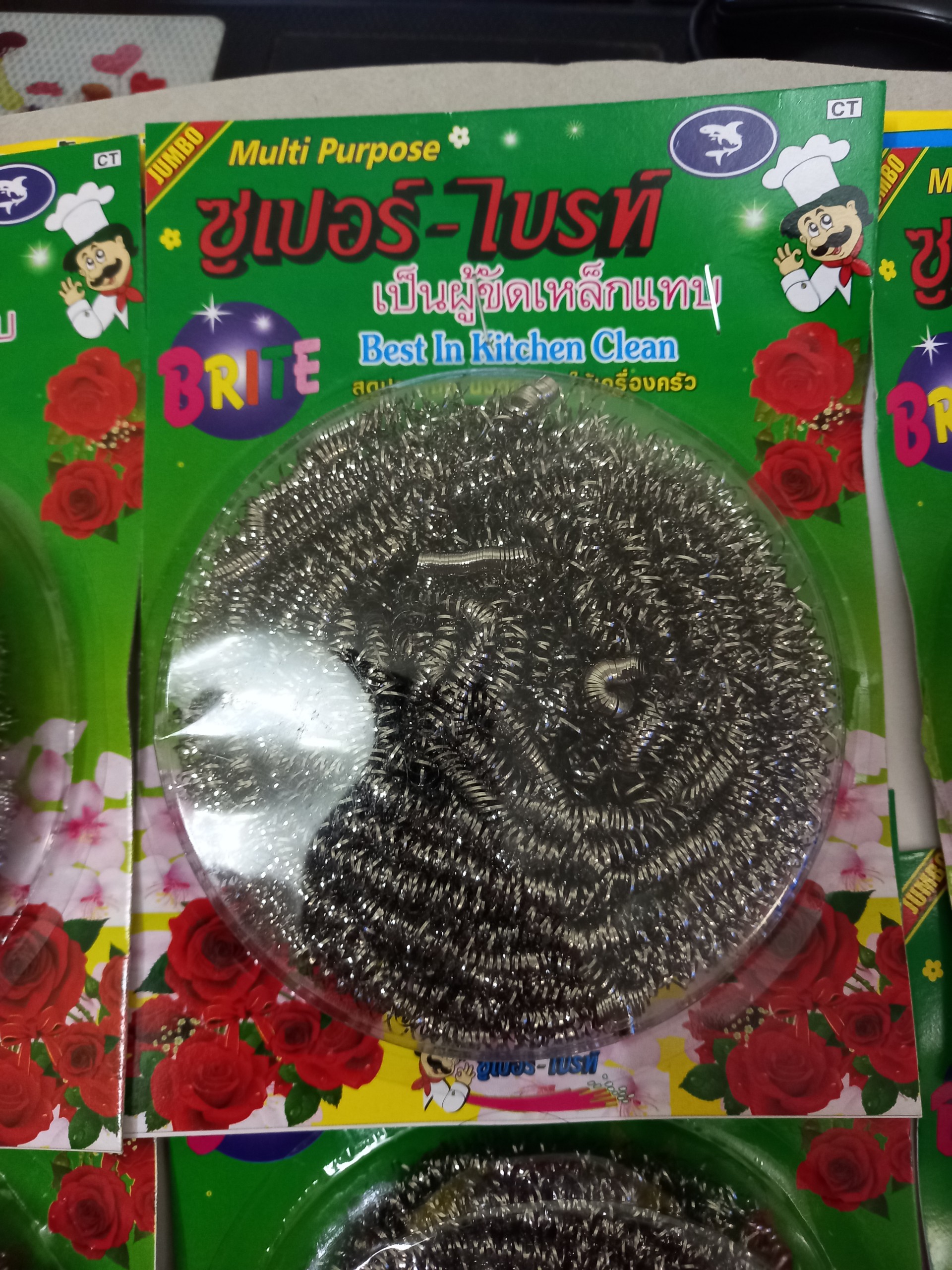 [Cước Đại] Cước Chà Nồi Thái Lan - Miếng Chà Xoong Nồi