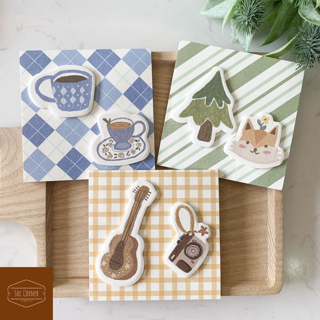 MEMO STICKER SET (70 Sheets)