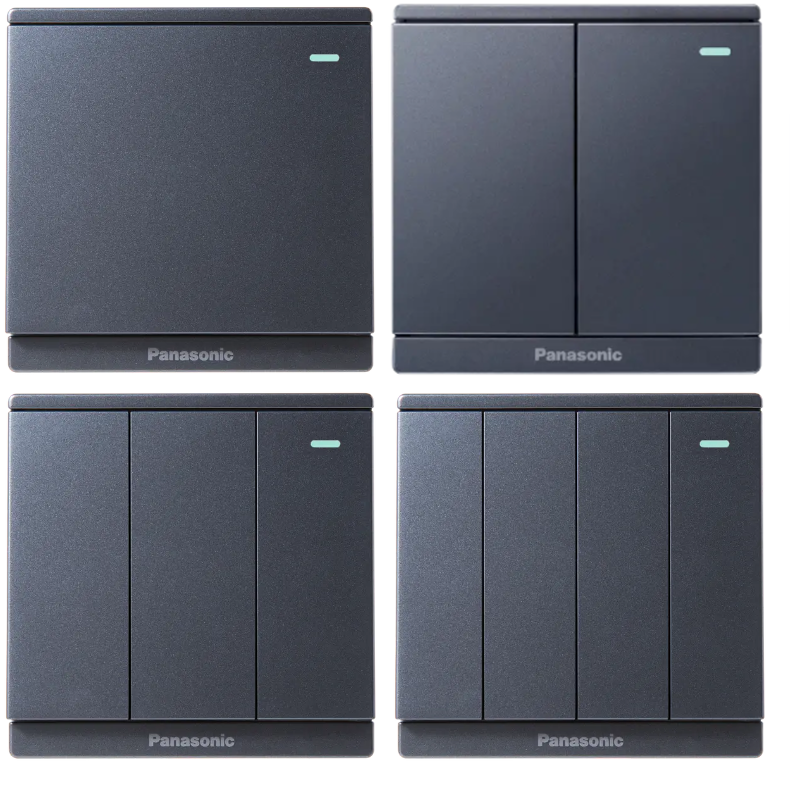 Công tắc 1 chiều vuông Moderva có chỉ báo dạ quang - Panasonic