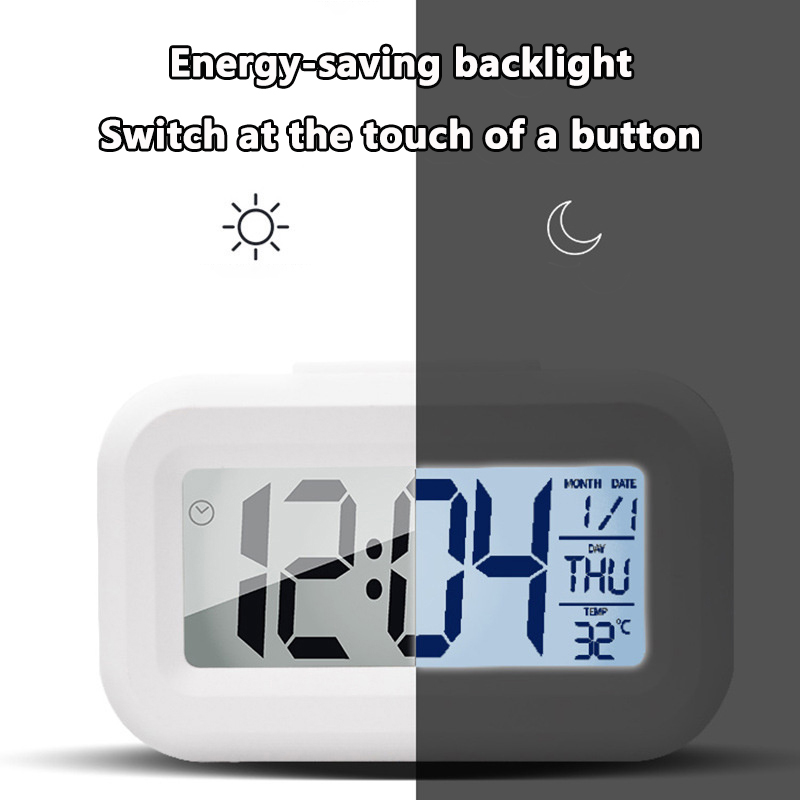 Wall Clock Mini Timer Smart Clock Children Alarm Clock Student Time ...