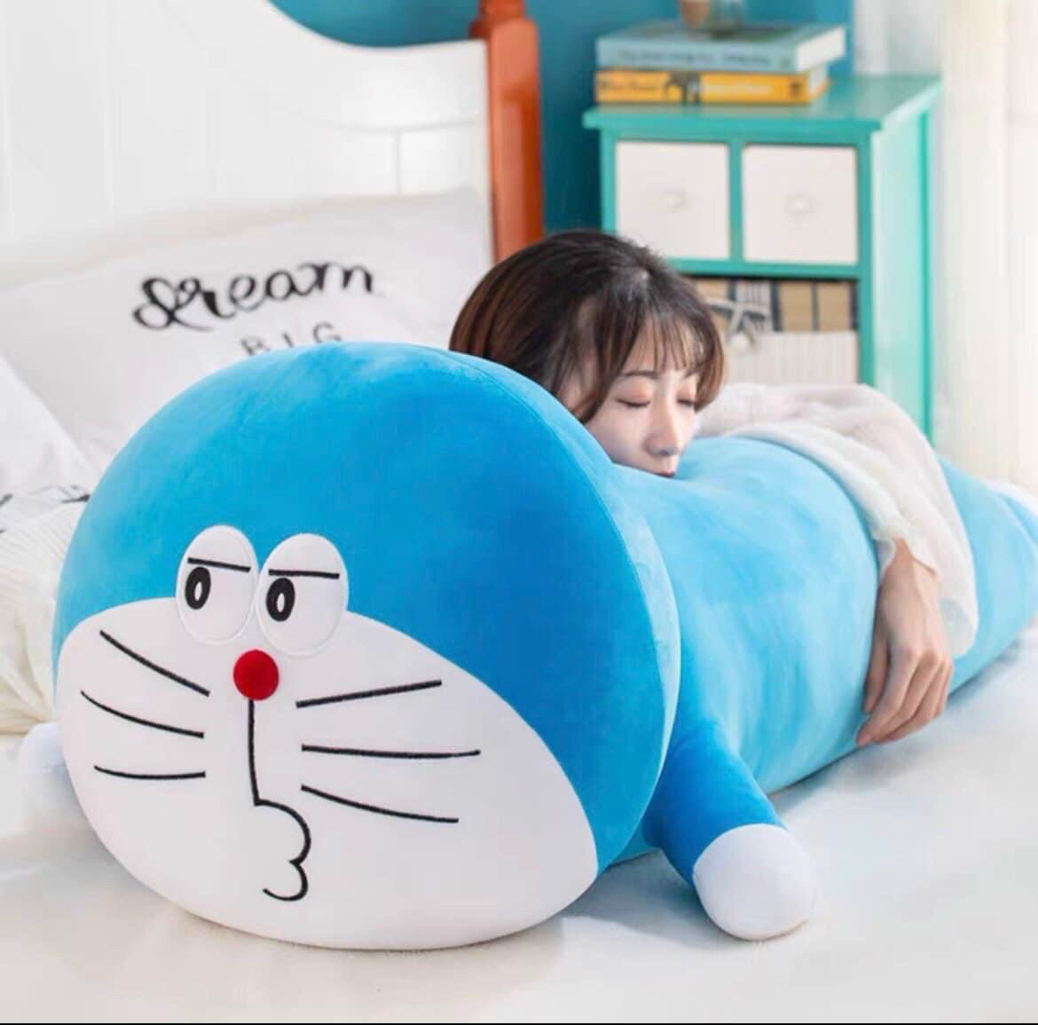 Gấu Bông Đô rê mon Mèo máy Doraemon Dễ Thương Đôremon Bông Cao Cấp