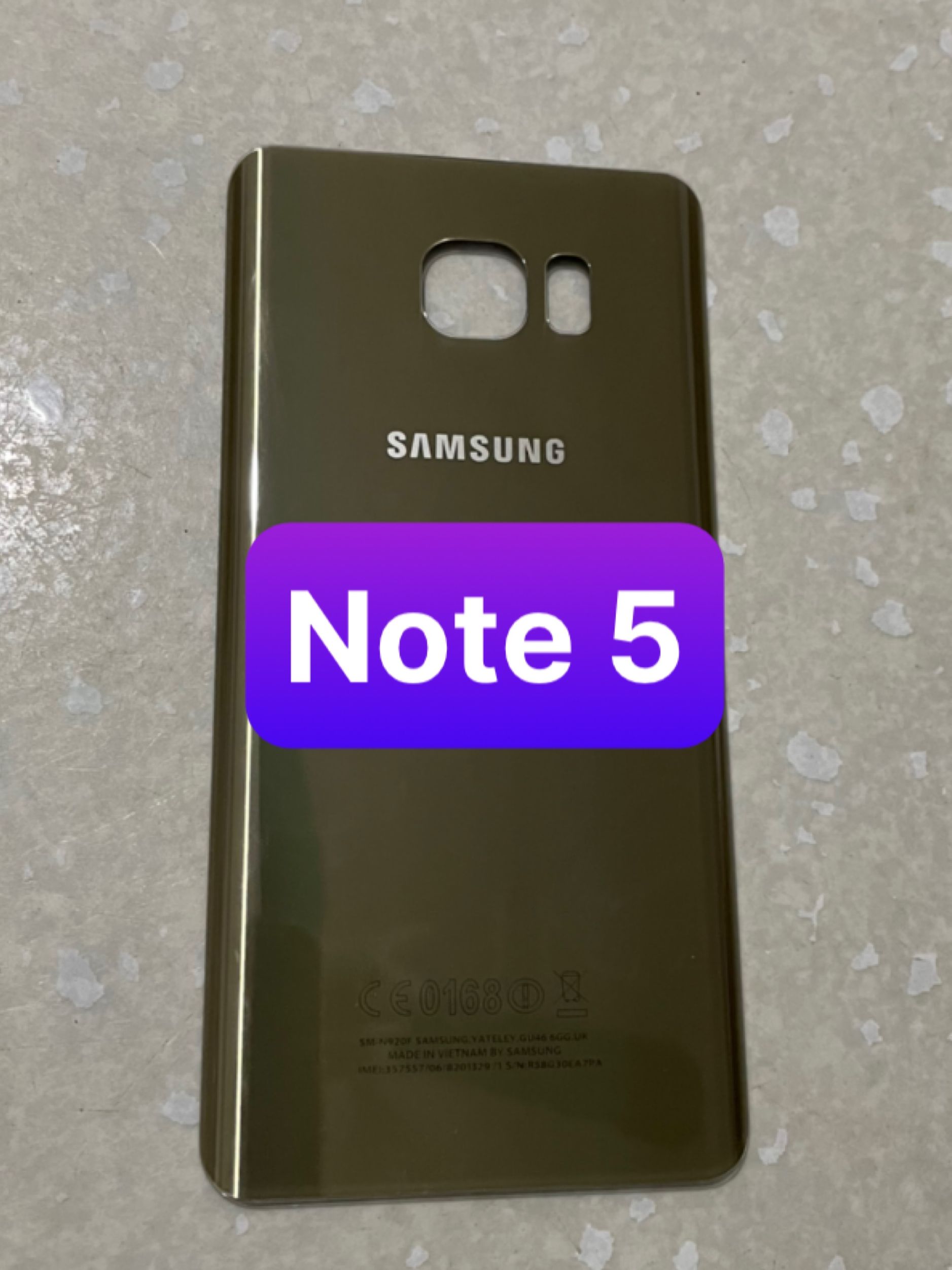 kính lưng samsung note 5