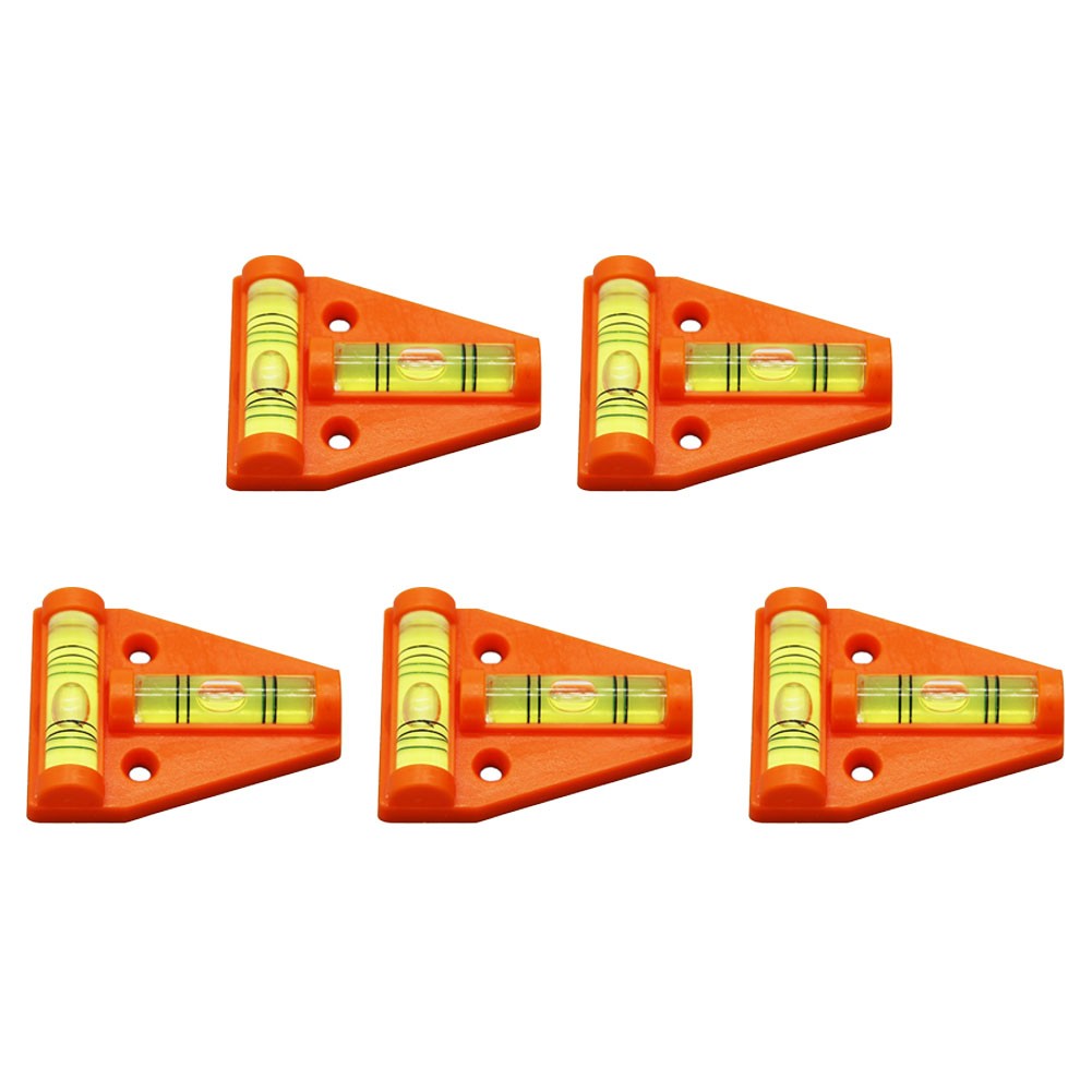 5PCS Horizontal Bubble Triangle Level T-type Scope Precision Spirit Bubble