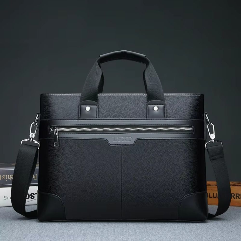 Durable%20Large%20Capacity%20PU%20Briefcase%20Oxford%20Cloth%20Zipper%20Closure%20Business%20Documents%20Bag%20Waterproof%20Multifunctional%20Laptop%20Bag%20Office%20Supplie%20-%20Image%203