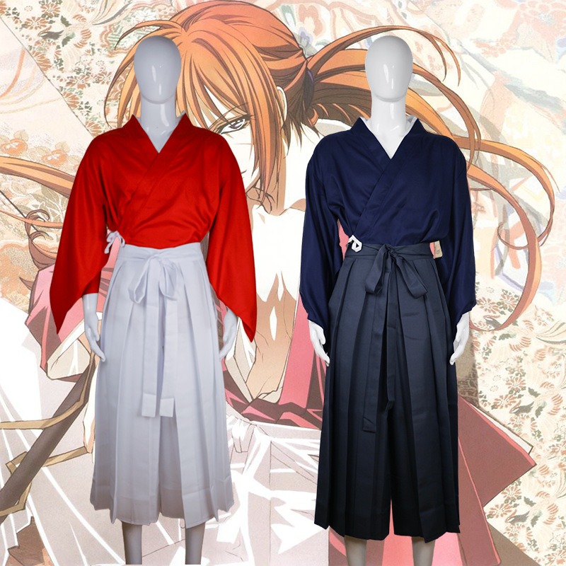 Himura Kenshin Cosplay Costume Anime Rurouni Kenshin cos