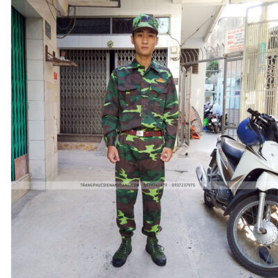Bộ Quần áo bảo hộ rằn ri