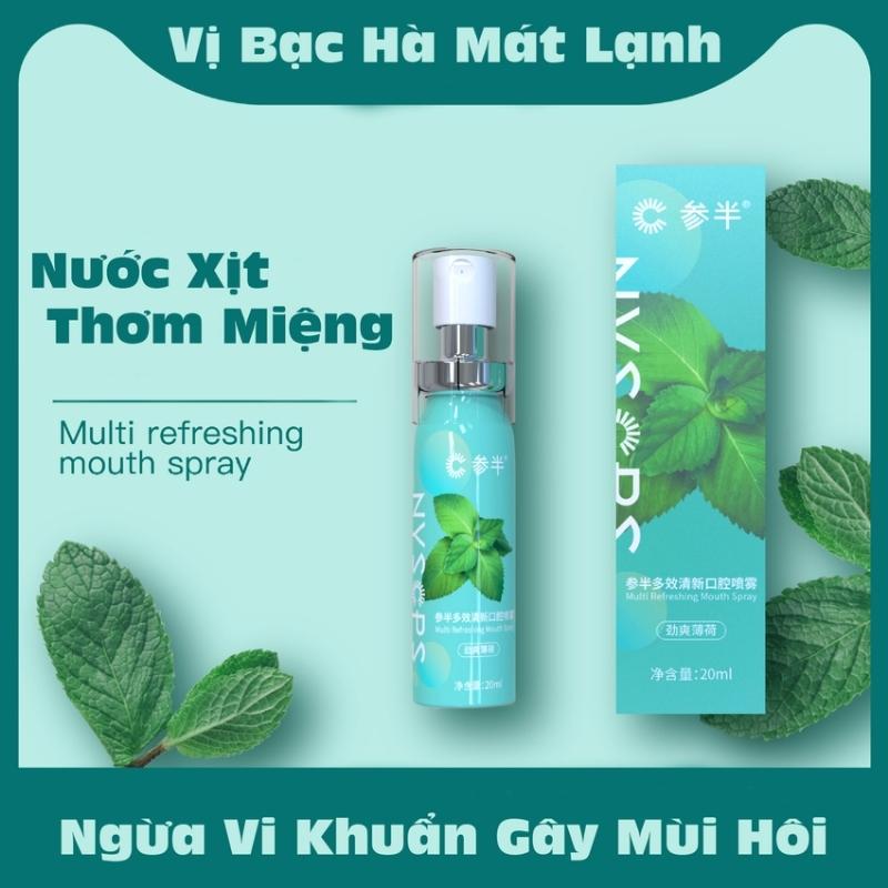 Xịt Thơm Miệng Heyxi An Toàn Xịt Thảo Mộc Giảm Hôi Miệng Giúp Ngăn Ngừa Vi Khuẩn Khoang Miệng Lưu Hương Thơm Mát Tự Nhiên