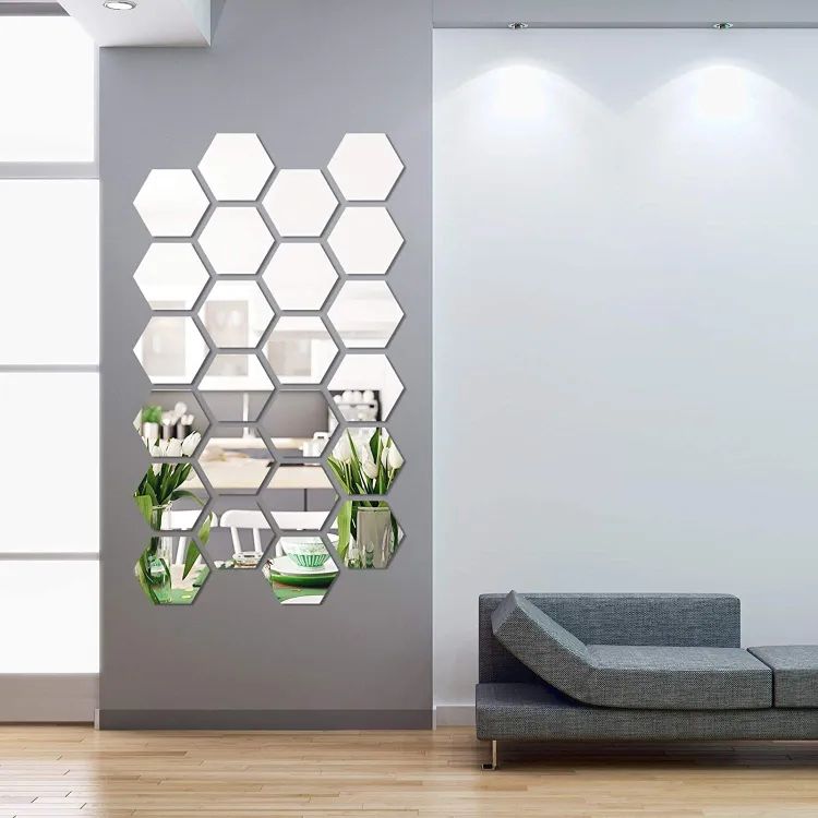 6-Piece%20Acrylic%20Hexagon%20Mirror%20Wall%20Sticker%20Set,%20Removable%203D%20Wall%20Decals,%20DIY%20Geometric%20Decor%20for%20Bedroom,%20Living%20Room%20&%20Home,%20Modern%20Art%20Hexagonal%20Design%20-%20Image%208