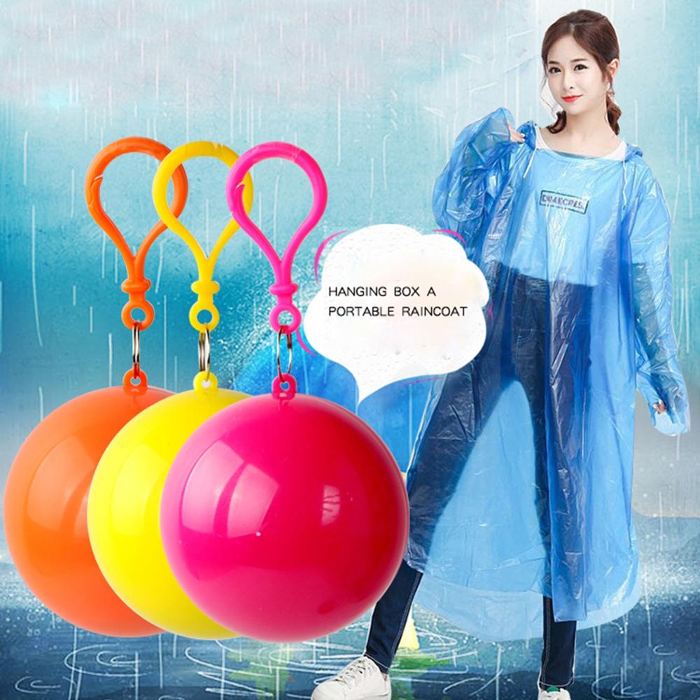 portable raincoat ball