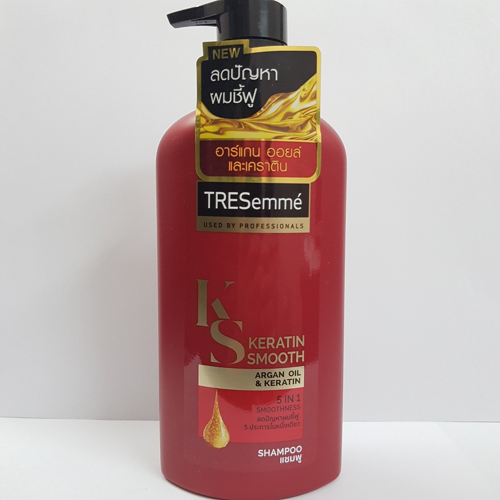[GIAO HÀNG HỎA TỐC][HCM] Dầu gội Tresemme Thái Lan 450ml màu đỏ Keratin Smooth