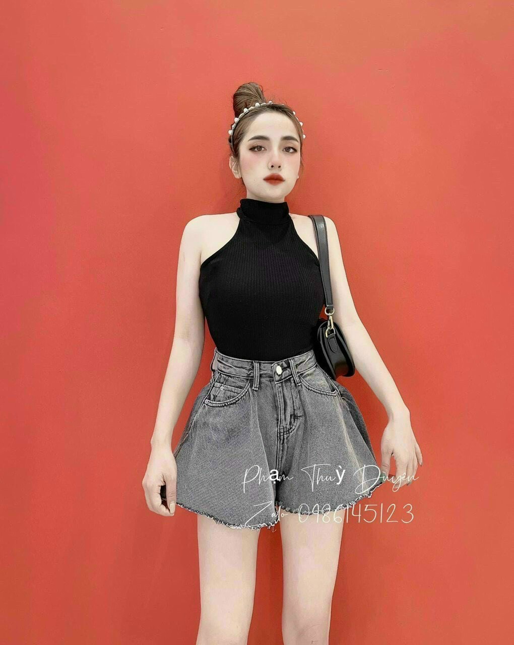 Quần giả váy jean siêu hot hit 777