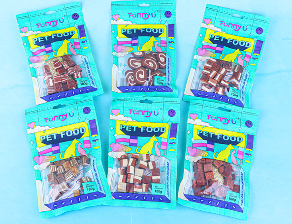 Bánh Thưởng Cho Chó Mèo Gói 100gr