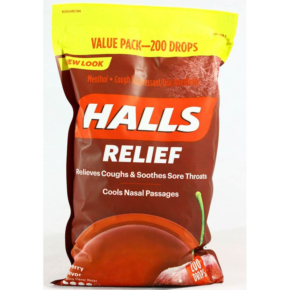 [Size] Kẹo ngậm Halls Thông Cổ, Mát Họng