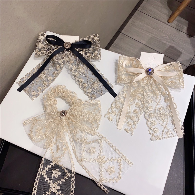 Ren thêu kim tuyến hình thoi 6.5cm