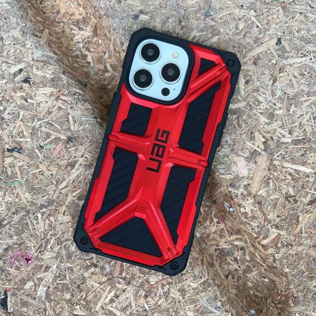 UAG Monarch Carbon Fiber Case For iPhone 15 Pro max 15 Pro 15 plus 15 Series Case Rugged Phone case with Rugged Lightweight Slim Shockproof Protective phone Cover