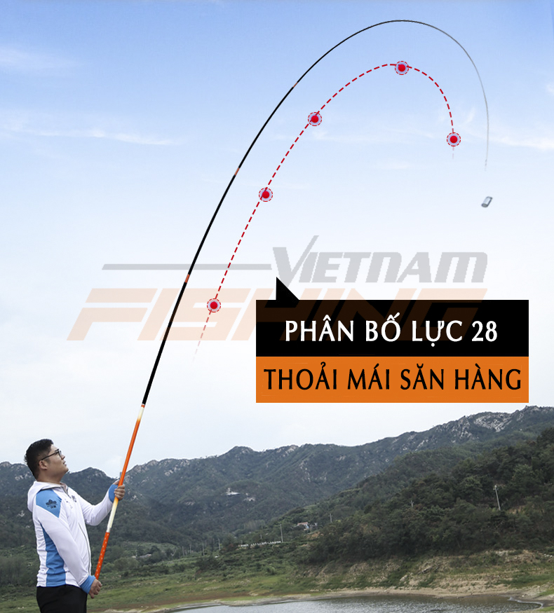 Cần đơn La Văn Cương 6m3