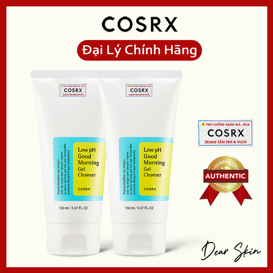 Sữa Rửa Mặt COSRX Low pH Good Morning Gel Cleanser 150ml gel rửa mặt cosrx srm