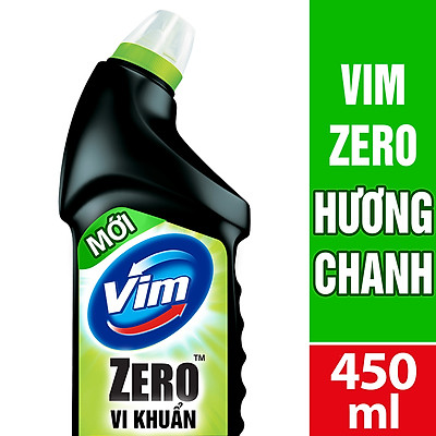 Nước tẩy rửa bồn cầu Vim Zero 450ml hương thơm dịu mát