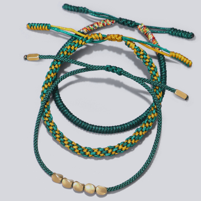 3PCS%5CSET%20Tibetan%20Buddhist%20Handmade%20Knots%20Lucky%20Rope%20Bracelet%20Set%20Monks%20Blessed%20Beads%20&%20Bangles%20Wo%20-%20Image%203