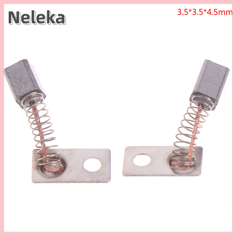 💖🎈🎈 2Pc Carbon Brush Strong Handle Replacement Carbon Brush Manicure Drill Accessory