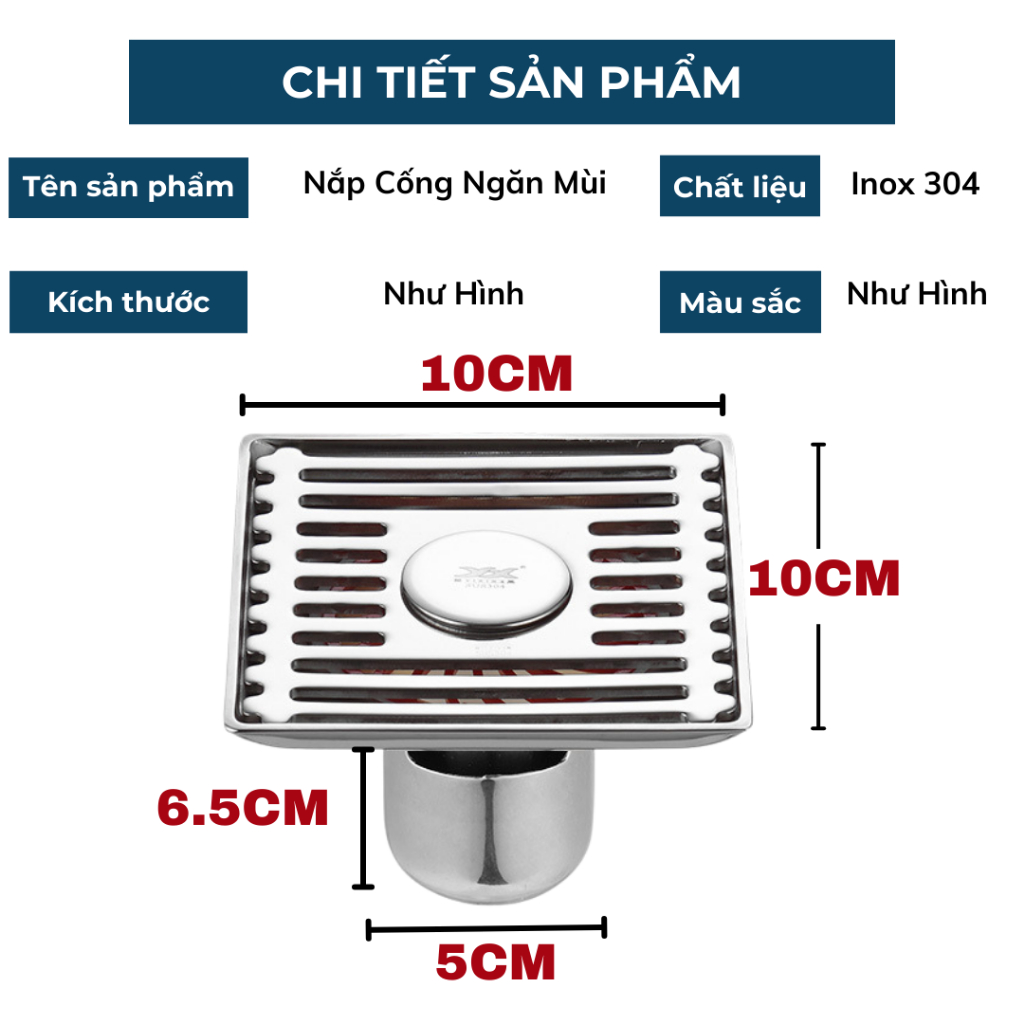Bộ Chặn Cống Thoát Sàn BC011 BEBEHOUSE