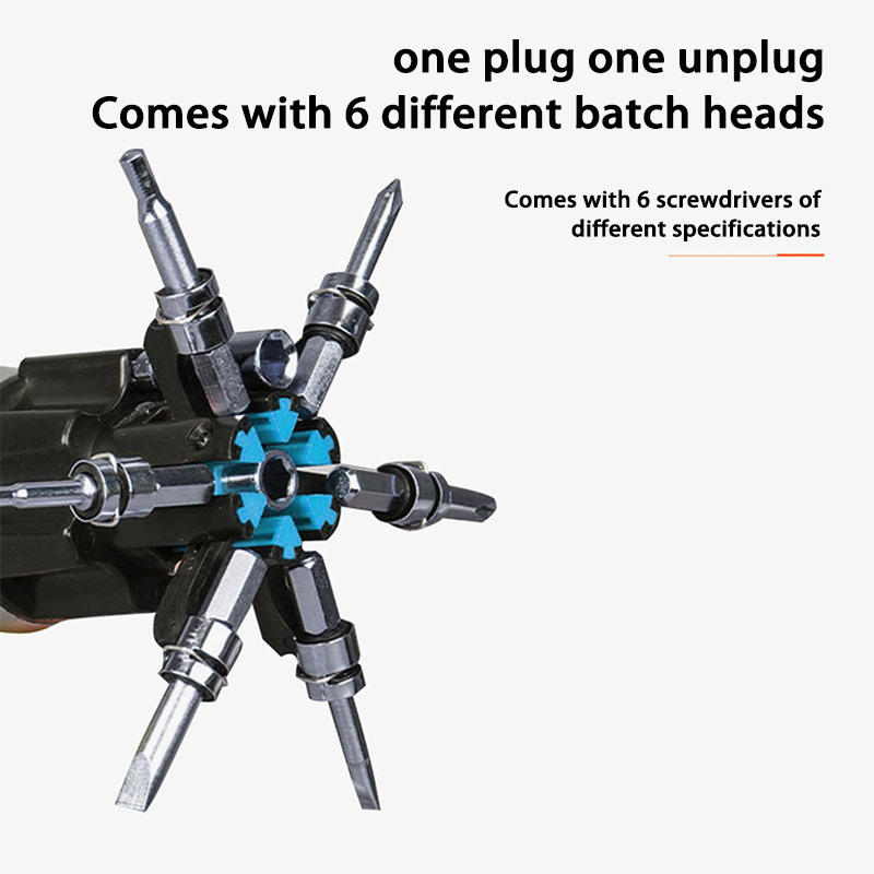3.6V Dual Bearing Folding Electric Screwdriver Multi functional Small Lithium Battery Hand Electric Drill