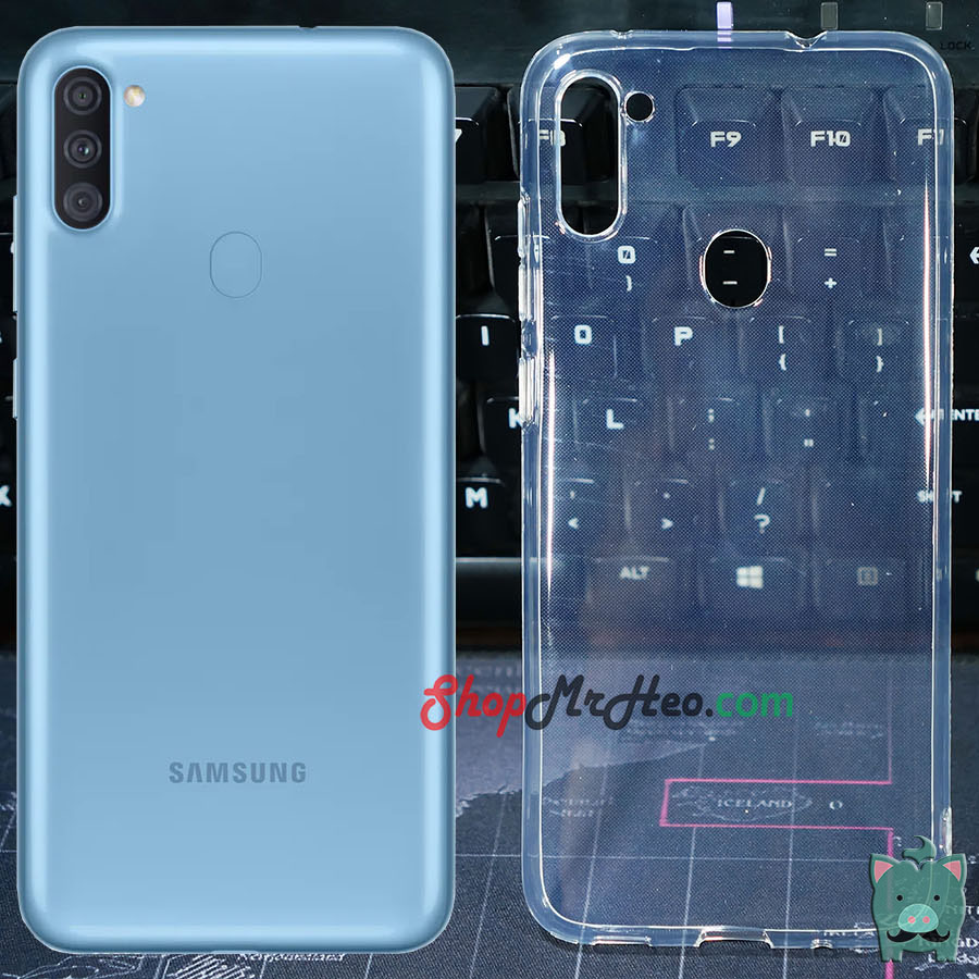 Combo 3 ốp lưng dẻo trong suốt samsung galaxy a11
