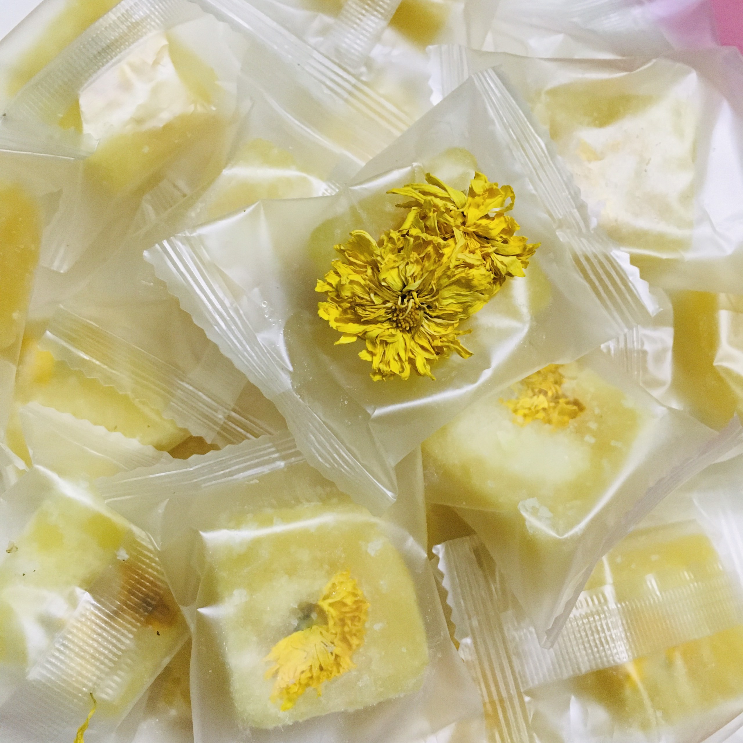 trà hoa cúc đường phèn mật ong 500g