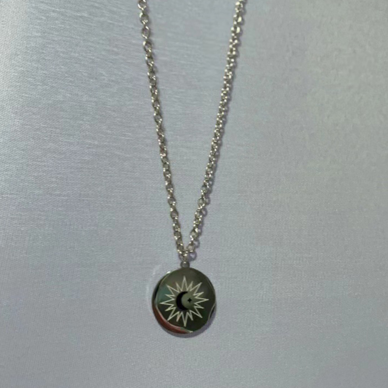 TV Series คาธ The Eclipse Cosplay Moon Star Circular Pendant