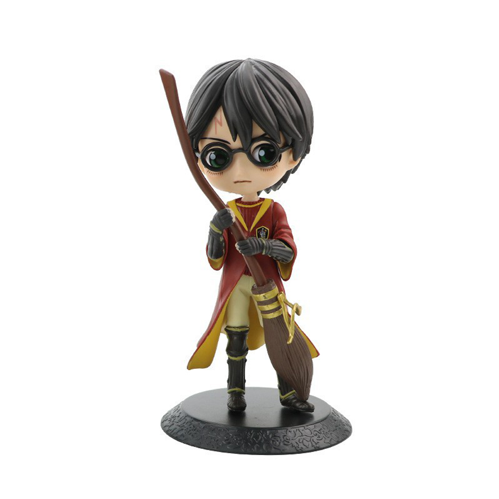 SF Harry Potters Figures Anime Q Version PVC Doll Toys Movies Car Cake Decoration Children Birthday Christmas Gift. 