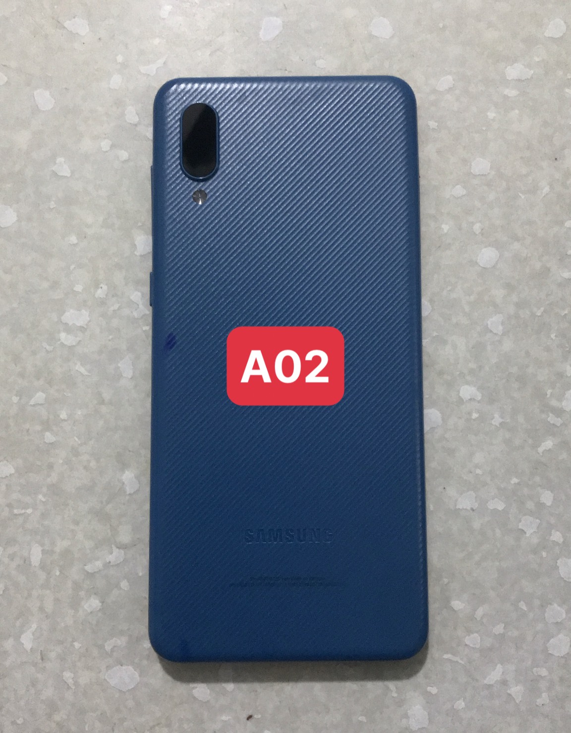 Bộ vỏ samsung A02 (bộ gồm lưng, sườn, phím, kính camera)
