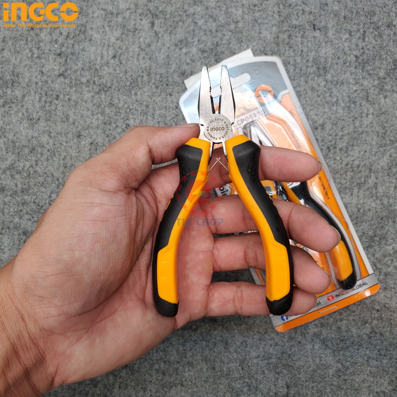 KỀM RĂNG MINI 4.5 INCH 115MM TOTAL THTMN156