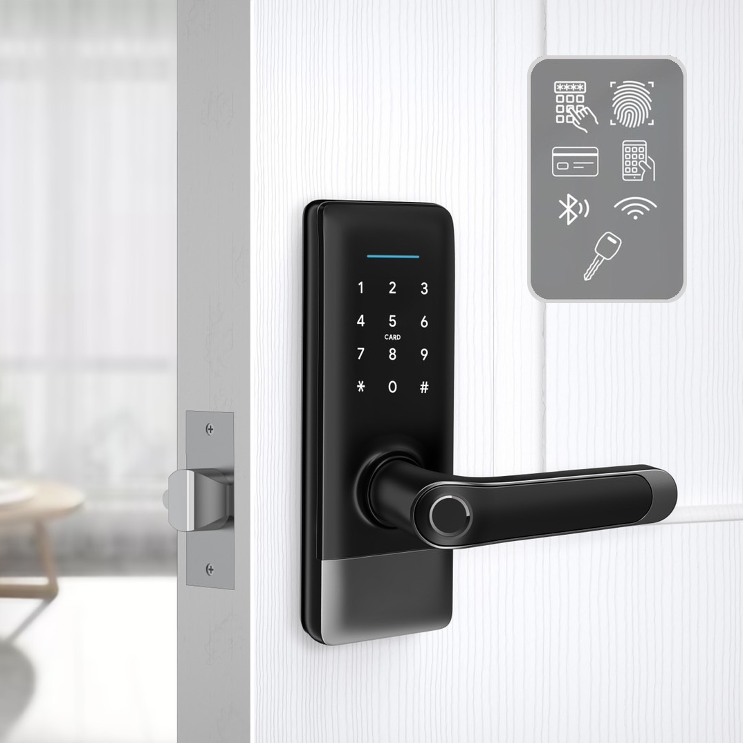 MASUTA H1B Smart lock Digital door lock กลอนประตูดิจิตอล มือจับก้านโยก