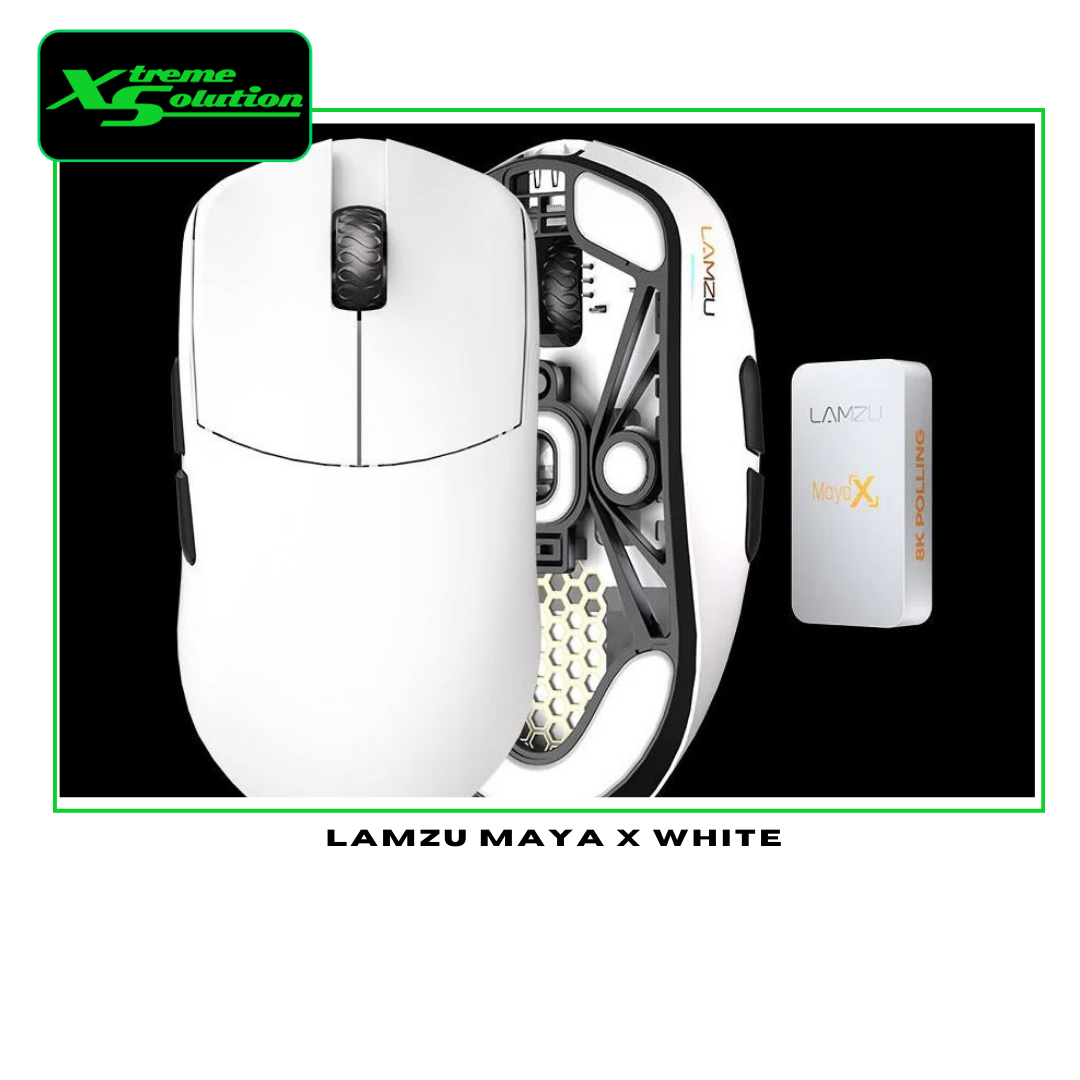 lamzu maya x 8k ホワイト LAMZU MAYA X Gaming Mouse