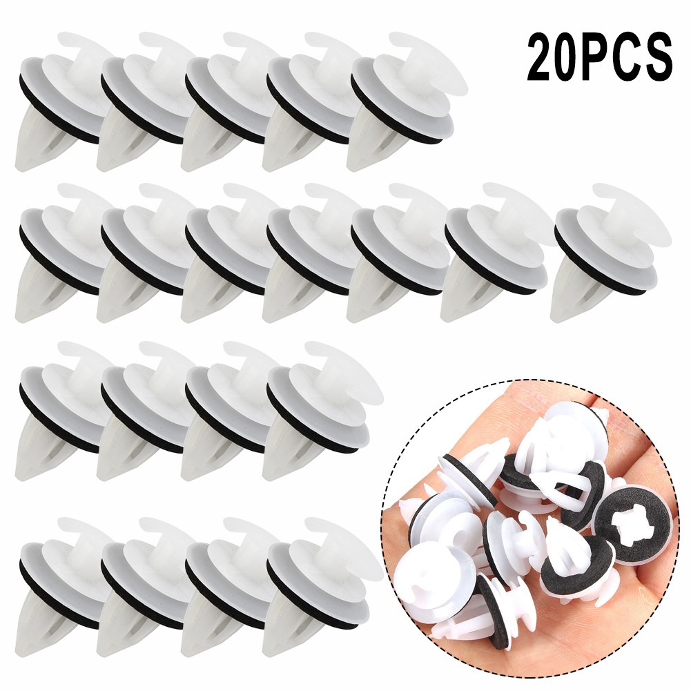【AUTOMALLS】 20Pcs Door Panel Clips For BMW E34 E36 E38 E39 E46 With Seal Ring High Quality