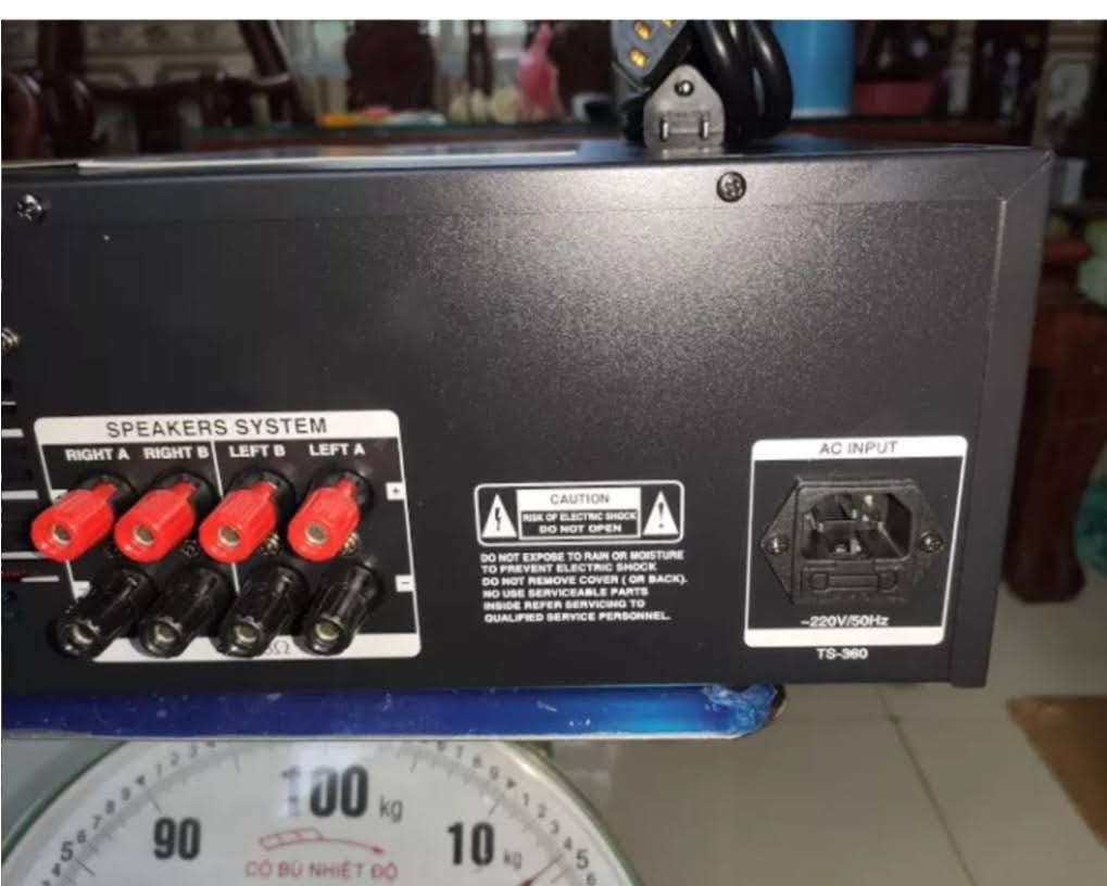 Âm ly Amply đẩy liền vang JA S6 500 Extra 22 sò có bluetoothUSB Line optical ....chống hú mic hàng chất luợng .