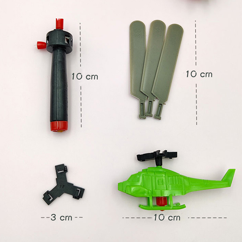 Cneng Pull Line Helicopter Fly Drawstring Small Plane Outdoor Game Toy Educational Toy