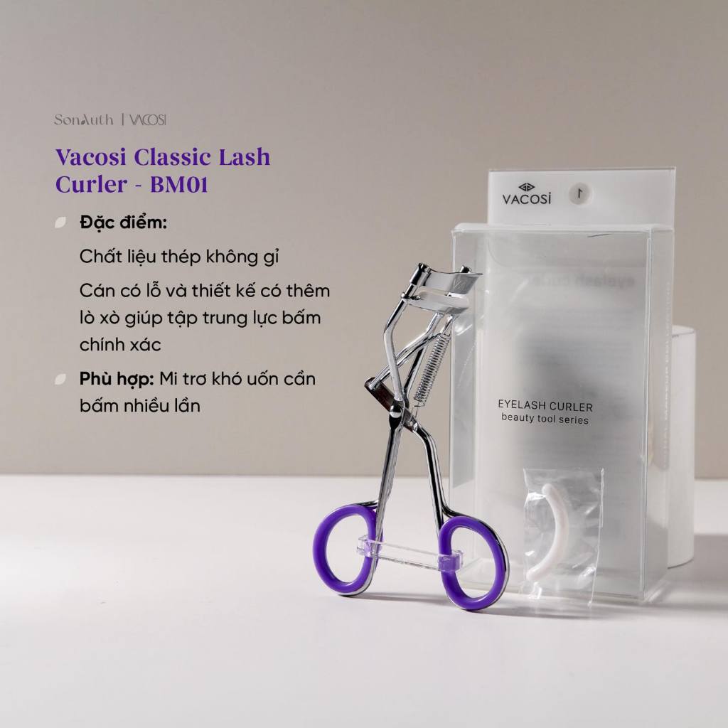 Kẹp mi Vacosi Lash Curler