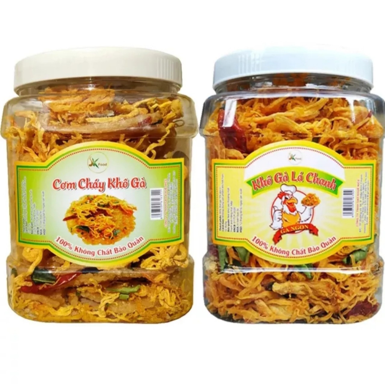 KHÔ GÀ LÁ CHANH- 500GR