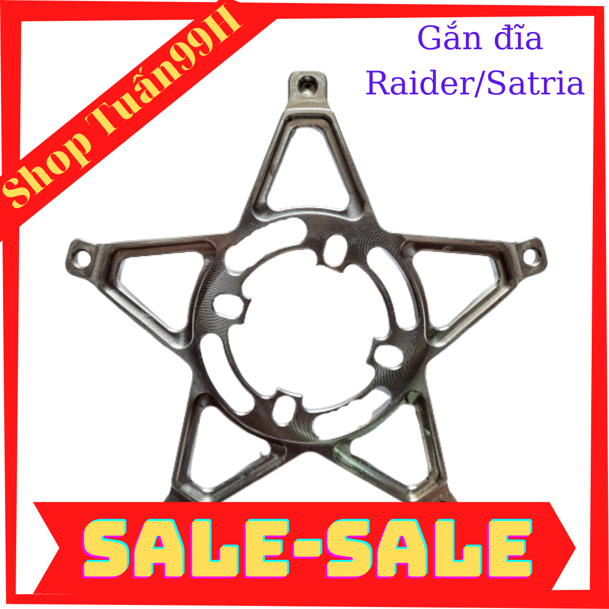 Lòng đĩa Raider, Satria gắn mâm và căm