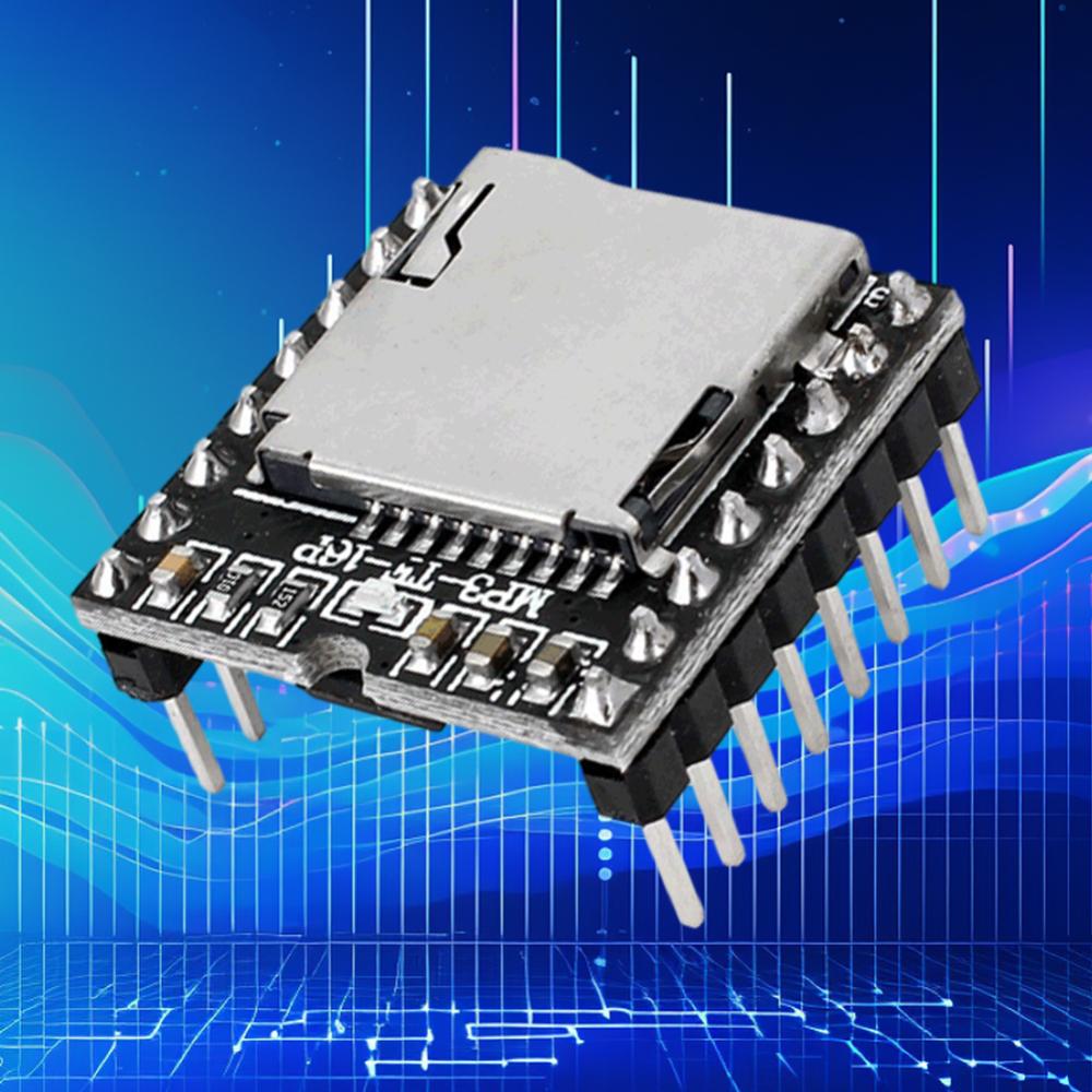 DFPlayer Mini MP3 Player Module V3.0 16P TF Card U Disk DF Player Module Audio Voice Module Board
