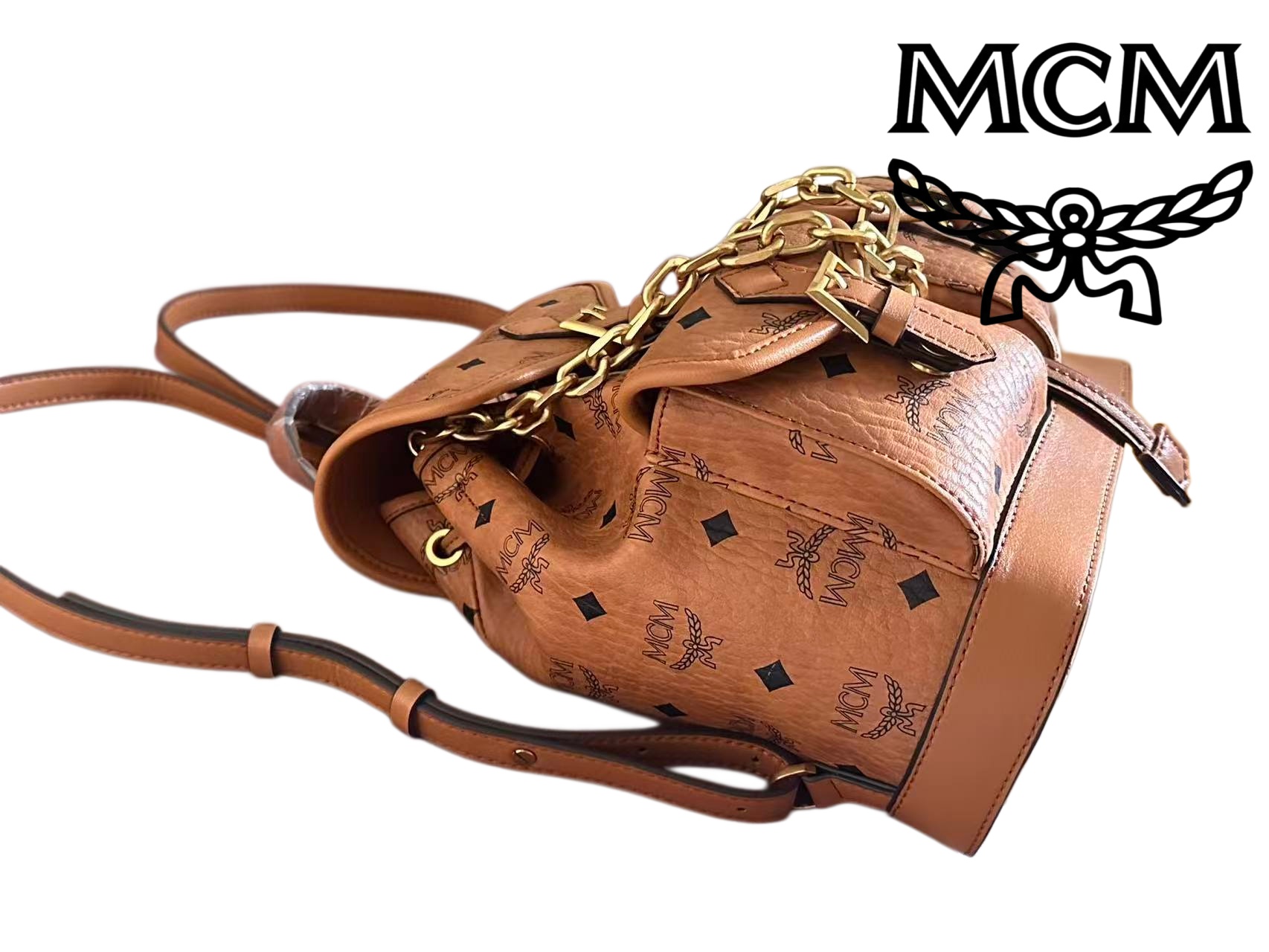 MCM backpack size: 25x23x11cm | Lazada Singapore