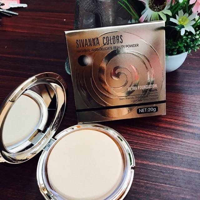 Phấn phủ nén makeup Sivanna cao cấp