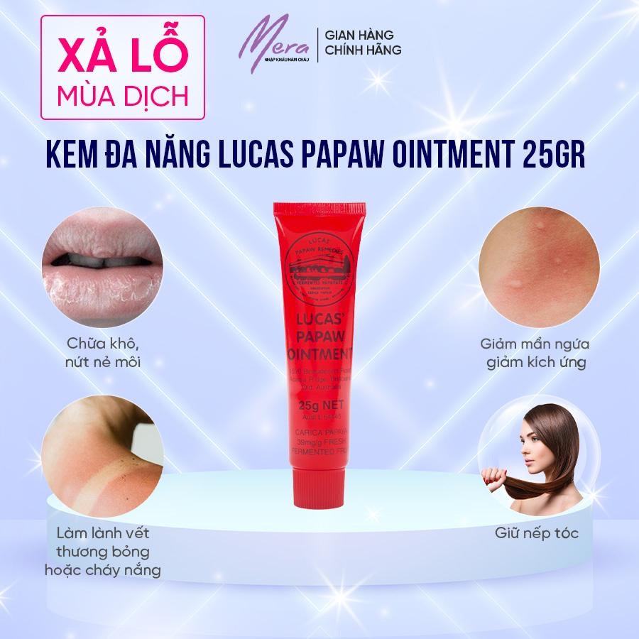 Kem đa năng đu đủ Lucas Papaw Ointment 25g