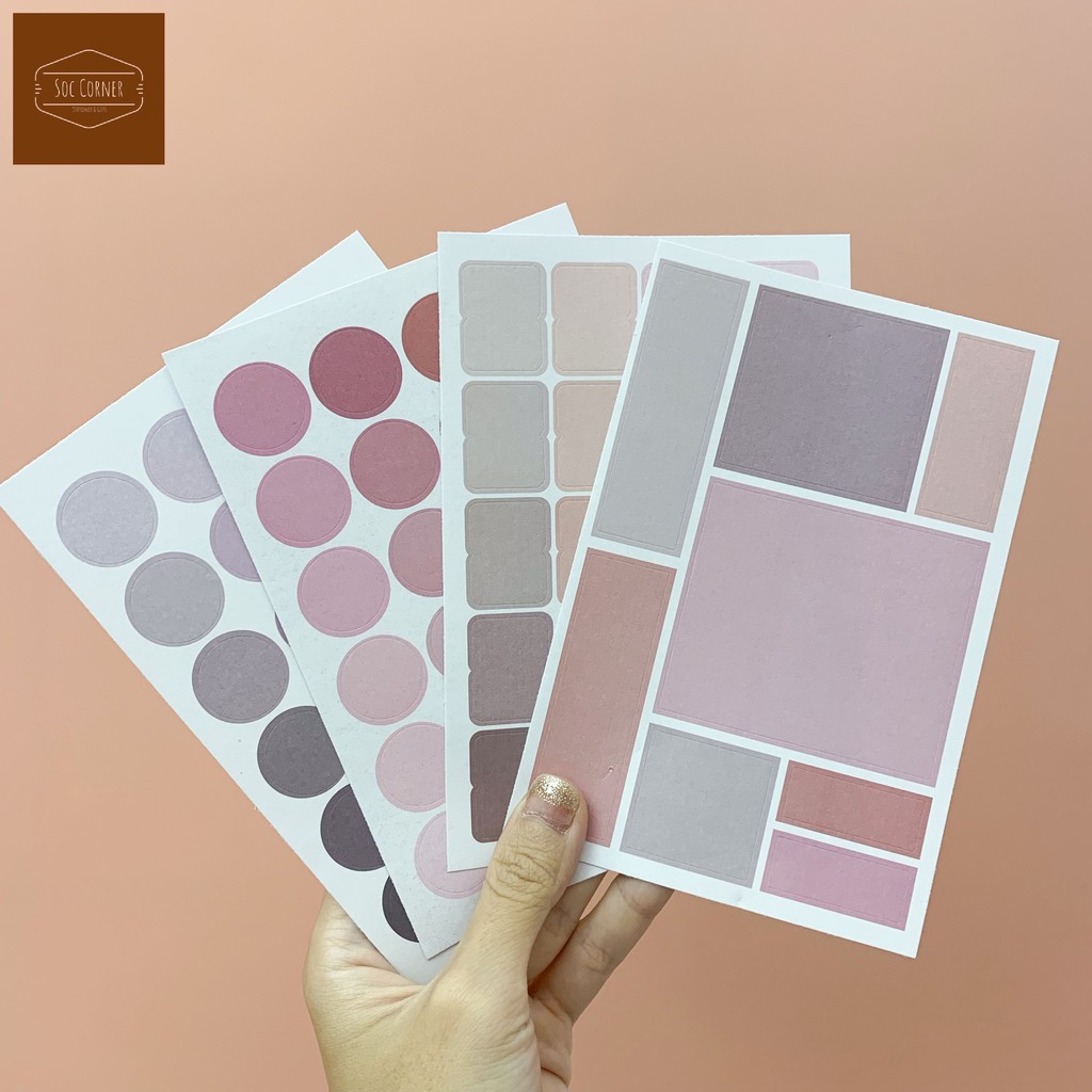Set Color Palette Sticker