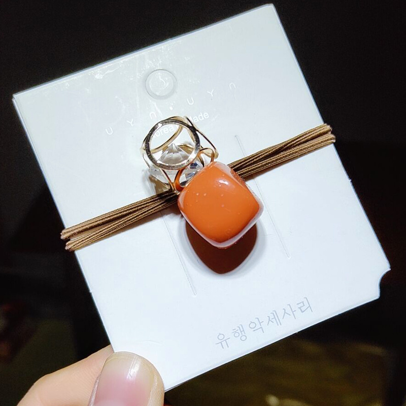 Cột tóc hột đá xí ngầu dễ thương (Nhiều màu)