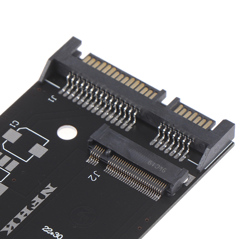 B+M key SATA M.2 ngff ssd to sata 3 raiser m.2 to sata adapter expansion card. 