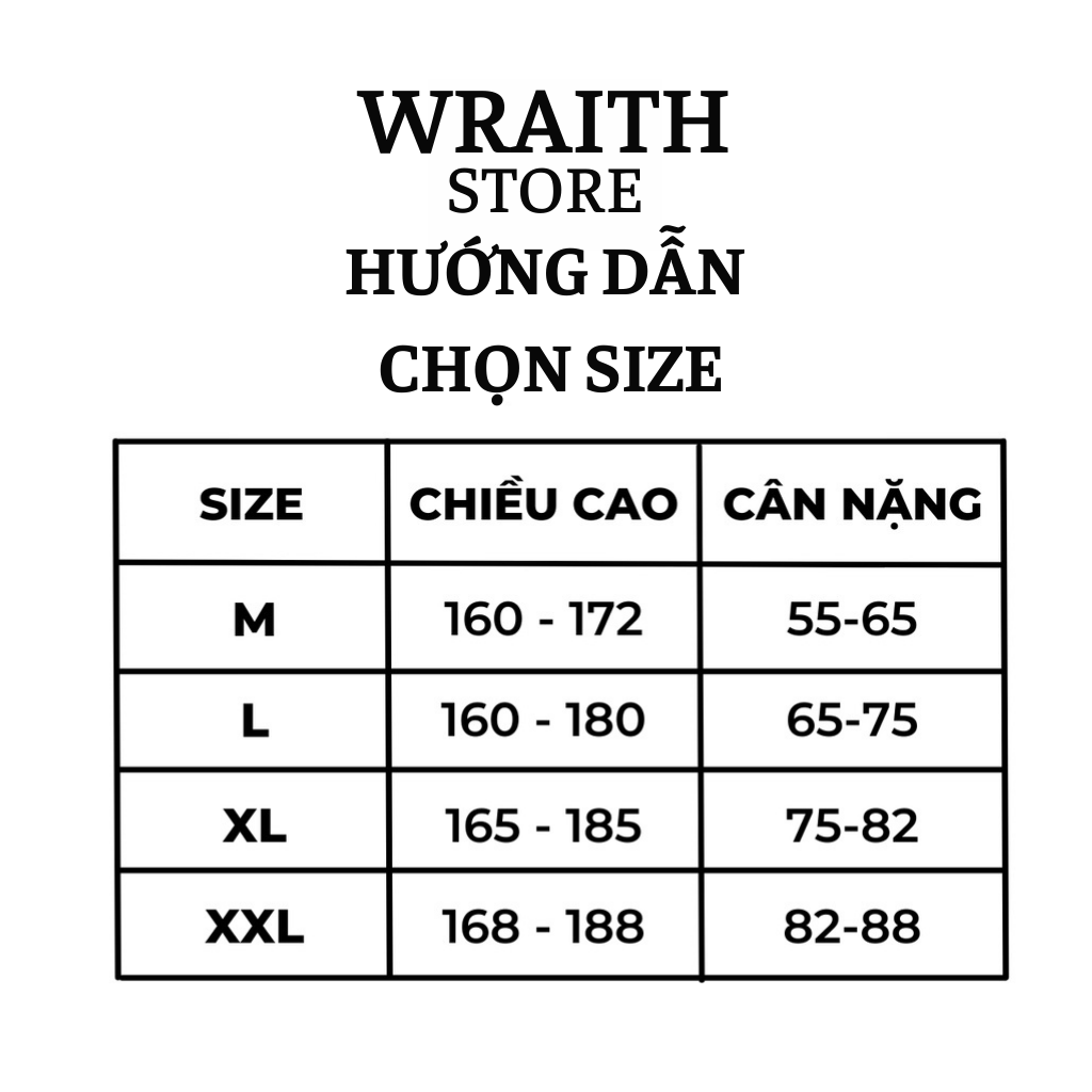 Áo Thun Trơn Wraith Basic Tee - Đen Và Trắng