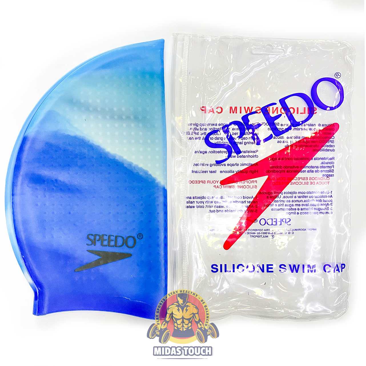 Nón Bơi Speedo Cao Cấp Phù Hợp Mọi Lứa Tuổi - Tránh Ướt Tóc Rối Tóc Cải Thiện Tốc Độ Khi Bơi - Chất Liệu Silicone Co Giãn Tốt Không Gây Khó Chịu Khi Đeo - Cam Kết Sản Phẩm Như Hình Giá Cả Hợp Lý