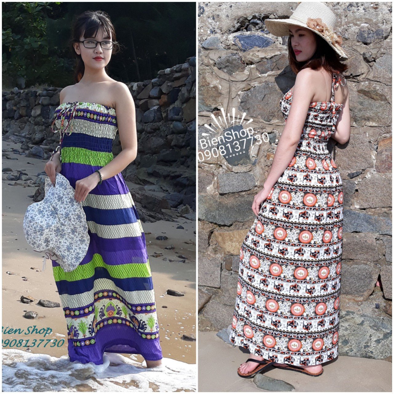 ĐẦM MAXI CÚP NGỰC